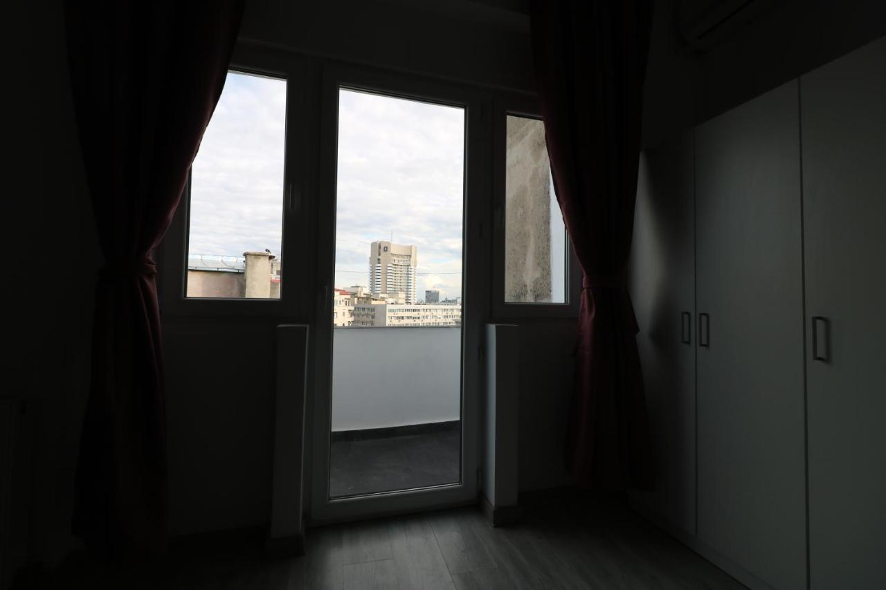 Athenee Palace Apartment - Panoramic View Terrace & Balcony - Free Minibar Bucareste Exterior foto